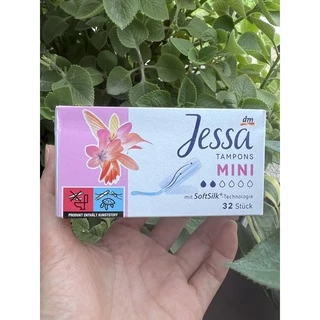 Băng vệ sinh Tampon Jessa đủ size [Nội địa Đức]