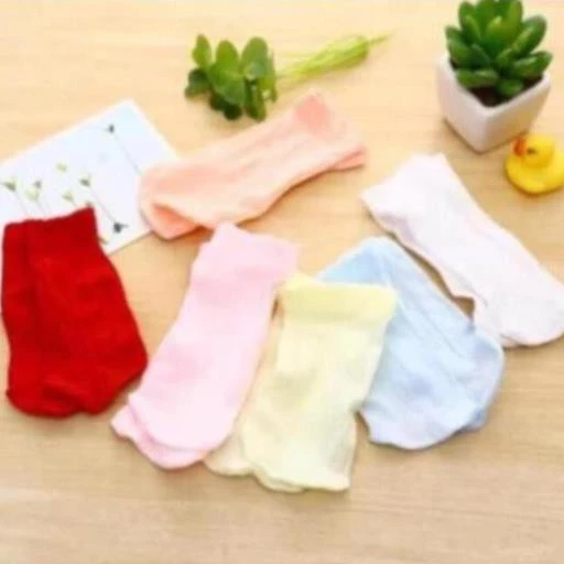 [Hàng Loại 1] COMBO 5 Đôi Tất Kẹo Cho Bé 0- 2 Tuổi - Tất Da Cho Bé