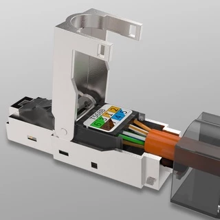 ✿ Đầu Nối Dây Cáp Mạng Không Đầu CAT7 RJ45 Chuyên Dụng