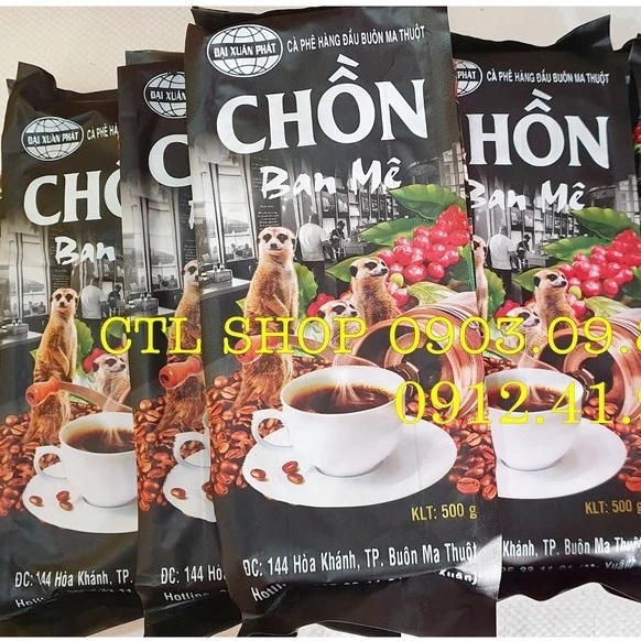 Cà Phê Chồn Ban Mê ( Chồn Đen ) Gói 500gr