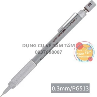 [ TÂM TÂM ]-Chì bấm soạn thảo cơ khí 0.3mm, Pentel Graph Gear 500™ Mechanical Drafting Pencil 0.3mm-