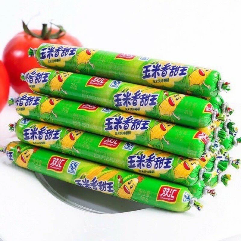 [Hàng mới] Xúc Xích Ngô Xanh - Xúc Xích Ngô Vàng Cay - Xúc Xích Gà đen Ăn Liền