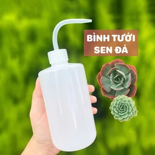 Bình tưới vòi cong 500ml - Bình tưới sen đá