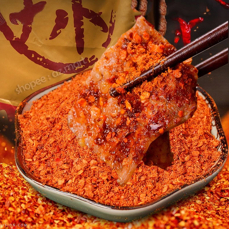 Ớt Bột Cay Tê Tứ Xuyên Chấm Lạp Xưởng Nướng Đá Kuntai Cuihong