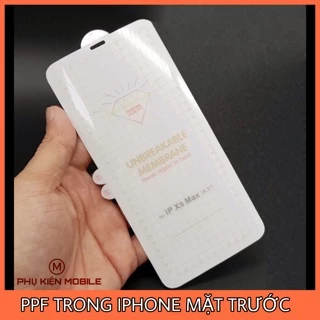 🌟🌟 [ Đã có iP 15 ] miếng dán PPF IPHONE MẶT TRƯỚC TRONG - NHÁM ĐỦ DÒNG IPHONE 6 ĐẾN 15 PROMAX