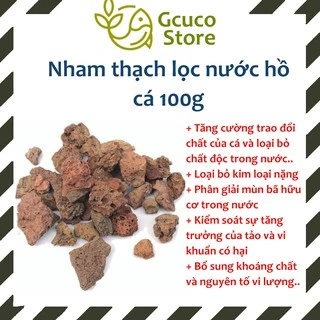 Nham thạch lọc nước hồ cá 100g