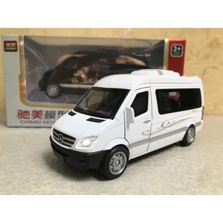 Mô hình xe ô tô Mercedes -Benz Sprinter - 1:32 em