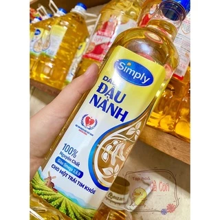 Dầu đậu nành Simply 1 lít