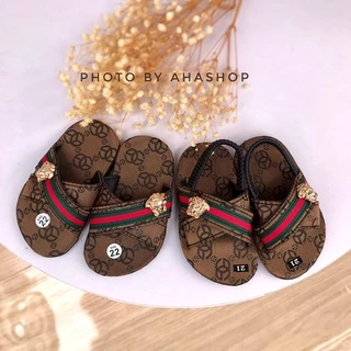 Dép Sandal Dép Lê DG Quai Chéo Cho Bé Trai 1-3 tuổi K107