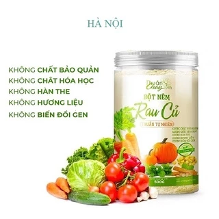 Hạt Nêm Cho Bé - 500g - Hạt Nêm Rau Củ Thuần Chay  - Thơm Ngon Bổ Dưỡng - Tự Nhiên 100% - Cho Món Ăn Thêm Ngọt Đậm Đà