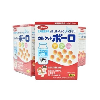 Bánh bi men sữa Calket Boro Nhật cho bé ăn dặm 12/2024