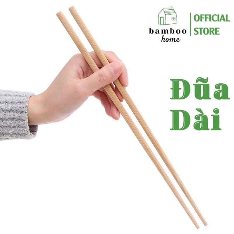 Đũa Tre Dài 35cm Tiện Dụng Cho Nhà Bếp