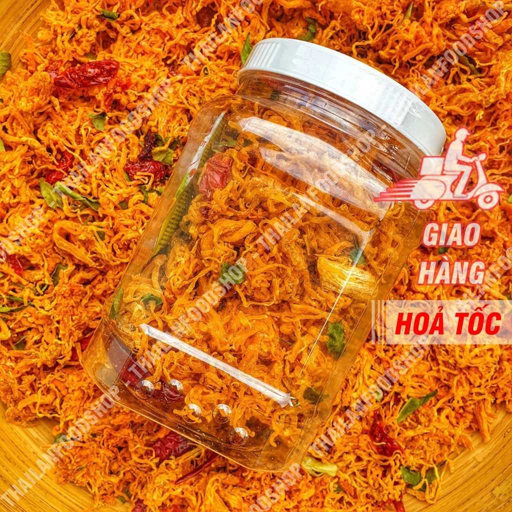 Khô Gà Lá chanh Loại 1 Hộp 500gram