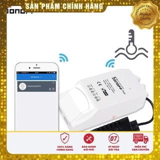 Công Tắc Wifi Sonoff TH16A 3500w Công Suất Lớn Hẹn Giờ Bật Tắt Điều Khiển Từ Xa