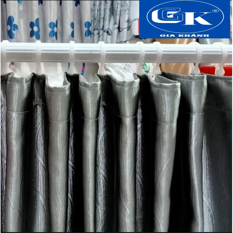Rèm Cửa Rido cửa sổ rộng 120cm cao 170cm Chống Nắng - Rido Ngăn Phòng Móc Thẳng Tiết Kiệm Chi Phí và Không Gian