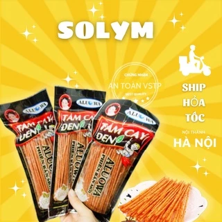 BimBim Tăm Cay Đen Đồ Ăn Vặt Huyền Thoại Của Tuổi Thơ - B0mB0m Foods