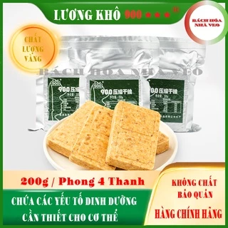 1 Phong Lương Khô Quân Đội 900 Ba Sao 200g, Lương khô Trung Quốc Siêu Ngon Hàng Chính Hãng