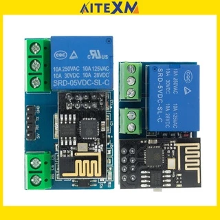 Mô Đun Rơ Le WIFI Không Dây ESP8266 ESP-01 ESP-01S 5V Dành Cho ARDUINO