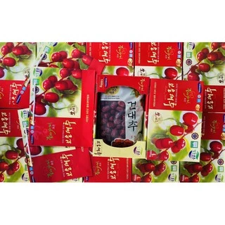 Táo Đỏ Sấy Khô Jujube Hàn Quốc Hộp 1KG