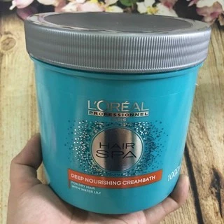 Hấp Dầu Suôn Mượt LOreal Hair Spa 1000ml