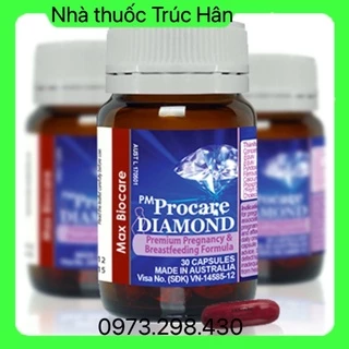 Viên Uống PM Procare DIAMOND Vitamin Tổng Hợp Cho Bà Bầu