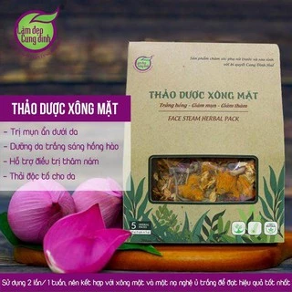 Thảo Dược Xông Mặt Làm Đẹp Cung Đình