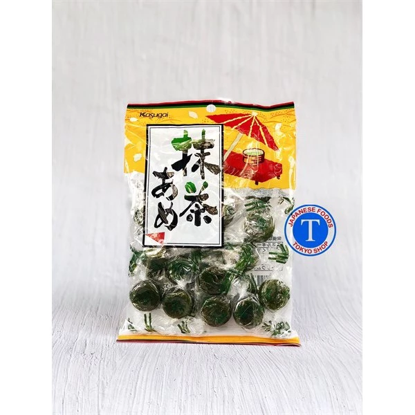 Kẹo Trà Xanh Kasugai Matcha Ame 135G (Gói)