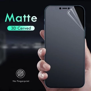 Miếng Dán PPF Nhám Full Màn Chống Vân Tay Cho iPhone 6 6s 7 8 Plus SE X XR Xs Max 11 12 13 14 Pro Max Mini Plus