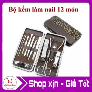 Bộ kềm cắt móng tay chân 12 món