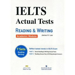 Sách - IELTS Actual Test Reading & Writing (Không CD) - NTV