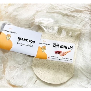 Bột đậu đỏ đắp mặt và tắm trắng body nguyên chất 100% June Cosmetics