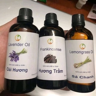 tinh dầu sả chanh,hoa hồng,oải hương xông phòng cho spa chai 100ml