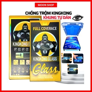 Kính cường lực KingKong chống nhìn trộm tự dán cho iphone 15 Promax 14 Promax 13 pro max 12 pro max 11 pro max X Max