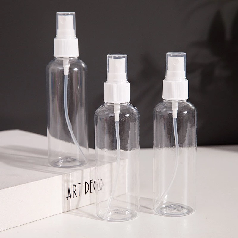 COMBO 5 Chai xịt phun sương, lọ chiết mỹ phẩm, tinh dầu, dung dịch sát khuẩn trong suốt 50ml/100ml 88069