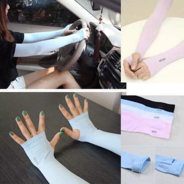 Găng tay chống nắng ngăn tia UV nhiều màu ( siêu hot và đẹp)