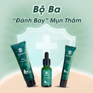 Combo Sạch Mụn Thâm Dưỡng Da Sáng Mịn NAM