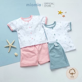 Bộ Quần Áo Sơ Sinh Cộc Tay, Nút Giữa New MIOMIO - Hoạ Tiết Cho Bé Trai, Bé Gái (Từ 0-24 tháng), Vải Cotton