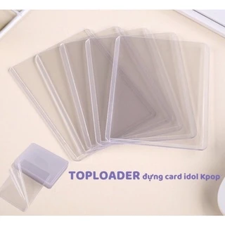 Toploader kích thước A7 - B8 đựng card ảnh idol Kpop, đựng card Anime