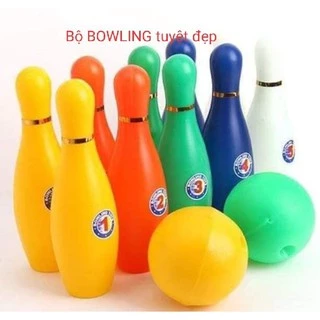 Bộ Bowling 10 trụ và 2 trái bóng