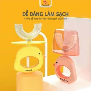 Bàn chải Silicone chữ U hình Vịt Hãng Kichilachi