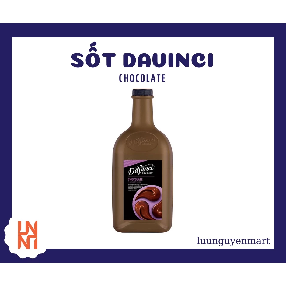 Sốt Davinci Vị Chocolate 2kg