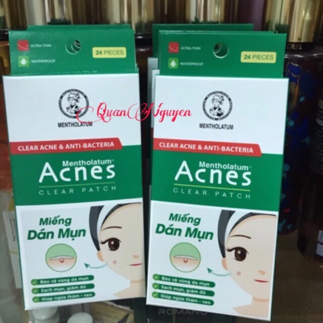 Miếng Dán Mụn Acnes Clear Patch (24 Miếng)
