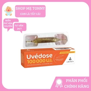 Vitamin D3 Uvedose Liều Cao 100000 UI Của Pháp Cho Bé Từ 18 Tháng