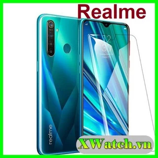 Cường lực 2.5D Realme 8 8 Pro GT GT NEO 2 X Realme 6 Realme 6 pro  Realme C20 V5 V3 Q2 Q2i Q2i Pro C65 trong suốt