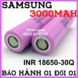 Pin 18650 Samsung 3000mah 30Q KOREA