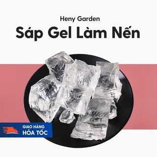 Sáp Gel Trong Suốt HENY GARDEN Làm Nến Trang Trí Với Topping