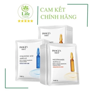 Mặt Nạ Giấy Vitamin Images – Mặt Nạ Nội Địa Trung Cấp Ẩm, Trắng Da Giảm Mụn Mờ Thâm Life Cosmetics