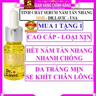 Tinh chất serum dưỡng trắng da xóa nám tàn nhang đồi mồi thâm loại tốt MSH Dr.lavic nám chân sâu mảng cho da dầu mụn khô