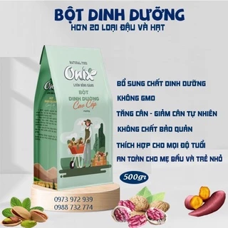 Bột ngũ cốc 20 loại hạt 500gr (bột dinh dưỡng ONIX)