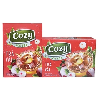 Trà Vải Hòa Tan Cozy 270g (18 gói x 5g)